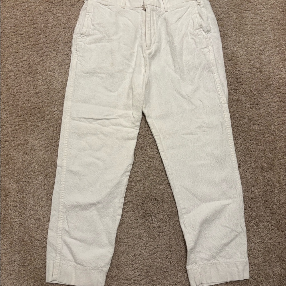 Abercrombie & Fitch Men's Cream Chinos